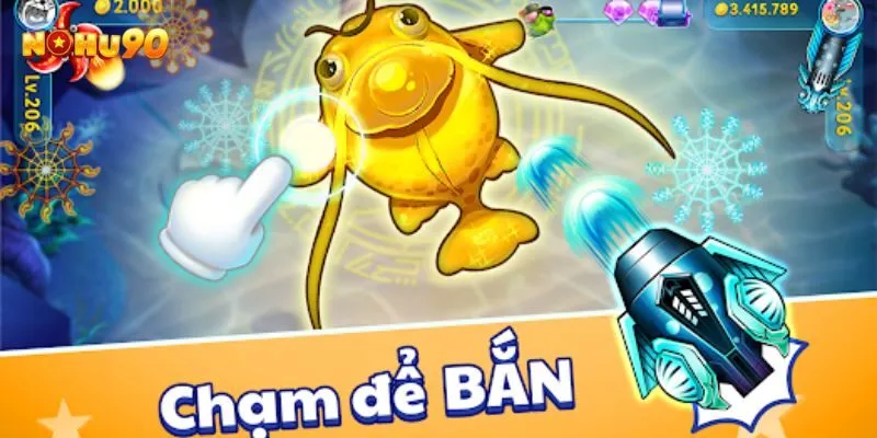 Chọn bắn cá vàng để nhận thưởng khủng 