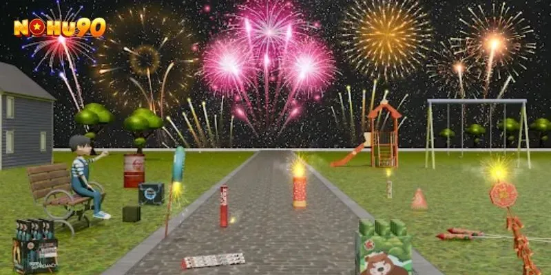 Hiệu ứng pháo hoa đa dạng